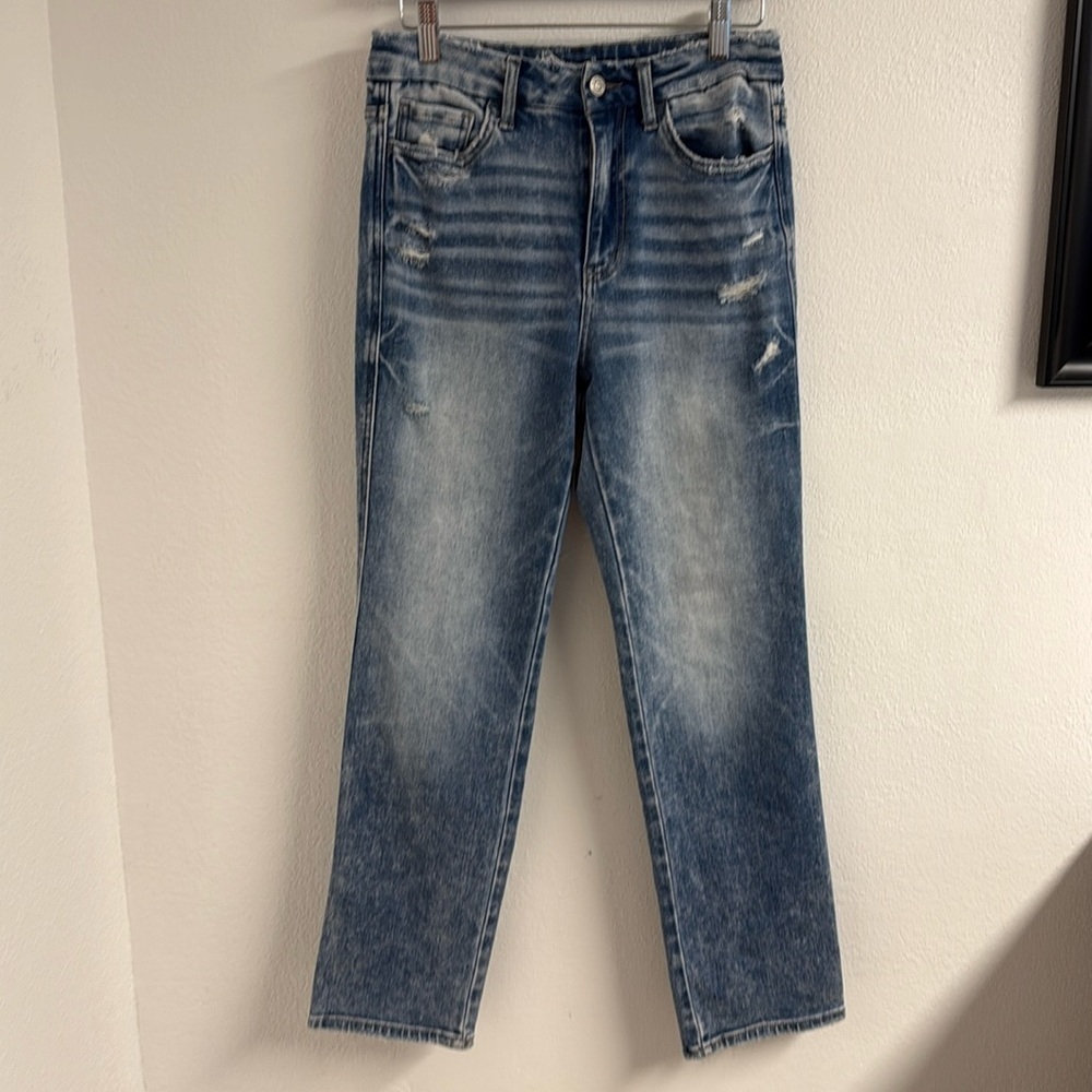 Flying Monkey High Rise Crop Straight size 28